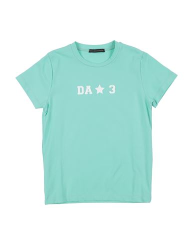 Shop Daniele Alessandrini Toddler Boy T-shirt Turquoise Size 6 Cotton, Elastane In Blue