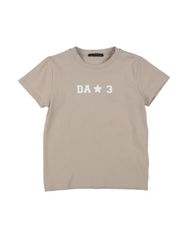 Daniele Alessandrini Toddler Boy T-shirt Beige Size 6 Cotton, Elastane In Beige
