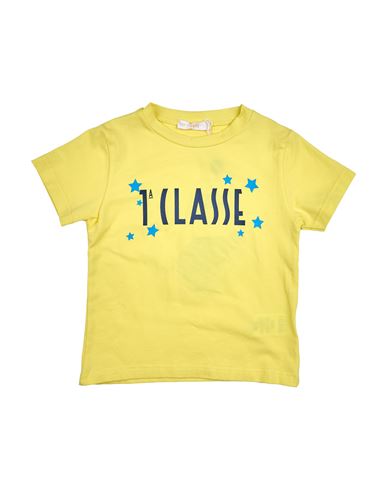 Alviero Martini 1a Classe Toddler Girl T-shirt Pastel Yellow Size 6 Cotton, Elastane In Yellow