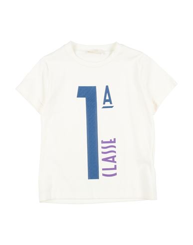 Alviero Martini 1a Classe Junior Toddler Girl T-shirt Cream Size 6 Cotton, Elastane In White