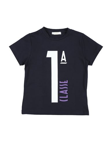 Alviero Martini 1a Classe Junior Toddler Girl T-shirt Navy Size 4 Cotton, Elastane In Blue