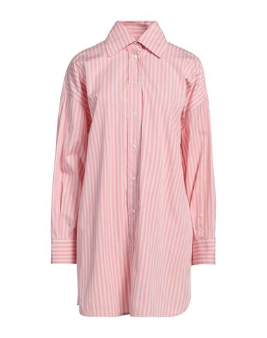 Shop Etro Woman Shirt Pink Size 2 Cotton
