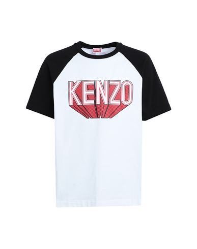 Kenzo Man T-shirt White Size Xl Organic Cotton