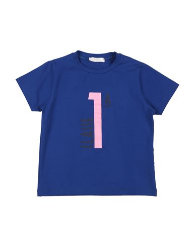 Alviero Martini 1a Classe Junior Toddler Girl T-shirt Navy Size 4 Cotton, Elastane In Blue