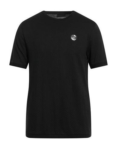 Plein Sport Man T-shirt Black Size L Cotton, Modal