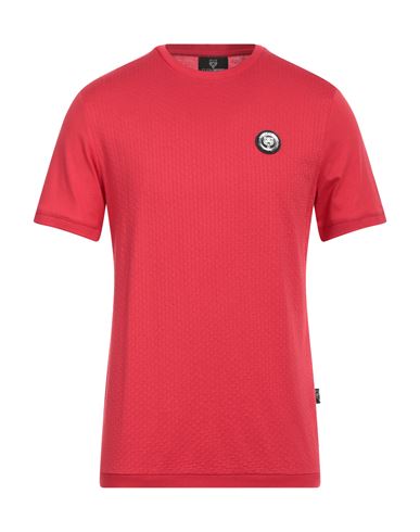 Plein Sport Man T-shirt Red Size L Cotton, Modal