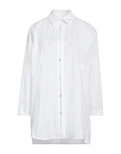 Jil Sander Woman Shirt White Size 2 Cotton