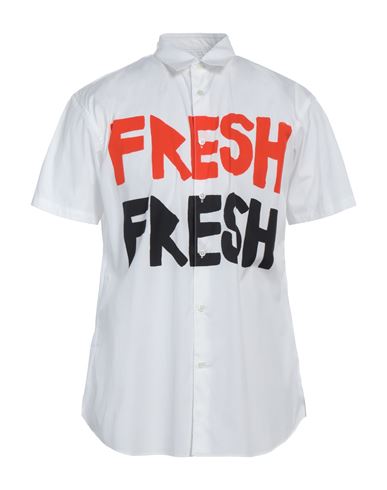 Shop Comme Des Garçons Shirt Man Shirt White Size L Cotton