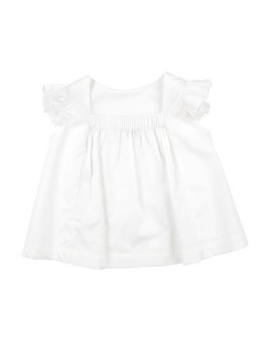 Shop Il Gufo Toddler Girl Top White Size 6 Cotton, Elastane