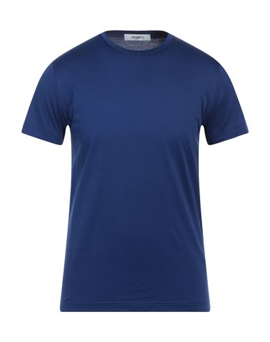 Ungaro Man T-shirt Bright Blue Size Xs Cotton