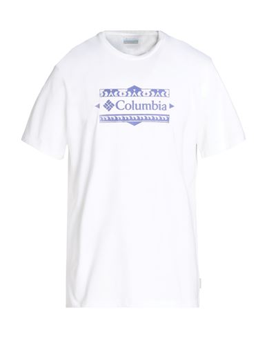 Columbia Man T-shirt White Size Xl Cotton