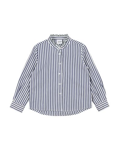 Shop Aspesi Toddler Girl Shirt Midnight Blue Size 6 Cotton