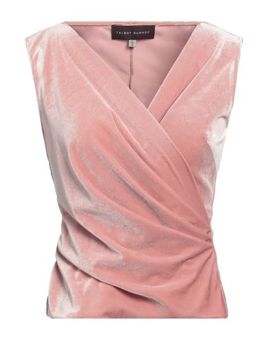 Talbot Runhof Woman Top Blush Size 12 Polyester, Elastane In Pink
