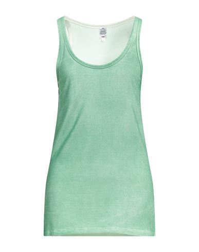 Bonneterie Universel Woman Tank Top Green Size 3 Viscose In Green