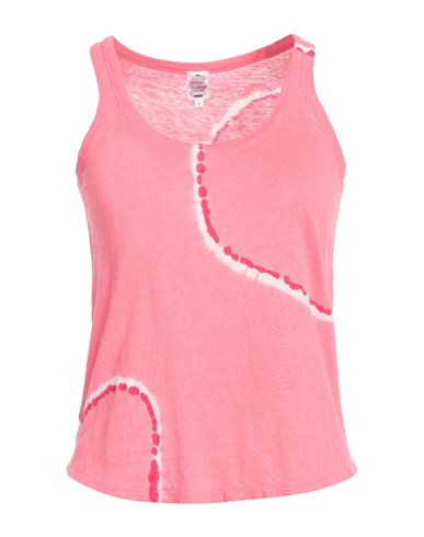 Bonneterie Universel Woman Tank Top Pink Size 2 Linen, Elastane In Pink