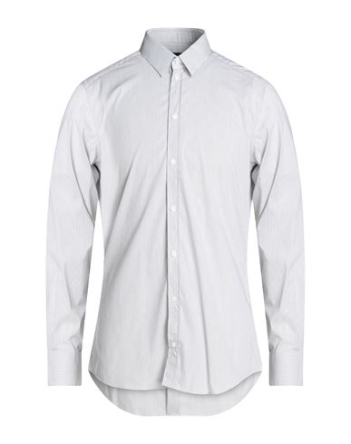 Bagutta Man Shirt White Size 16 ½ Cotton, Polyamide, Elastane