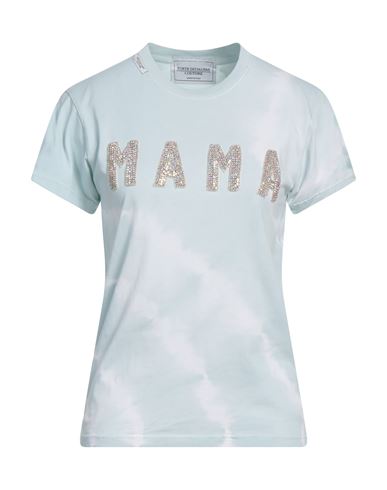 Forte Dei Marmi Couture Woman T-shirt Sky Blue Size L Cotton