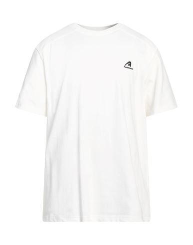Ader Error Man T-shirt White Size 1 Cotton, Polyester, Elastane