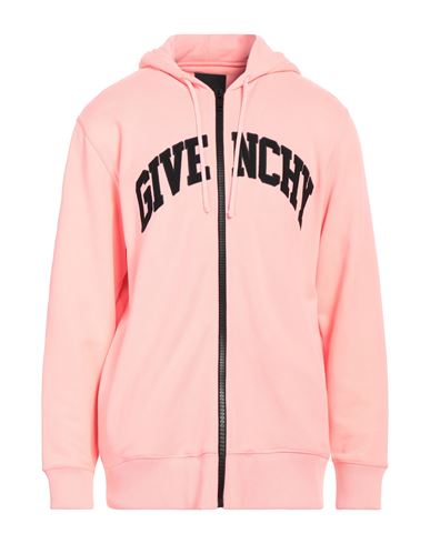 Givenchy Man Sweatshirt Coral Size M Cotton In Gray