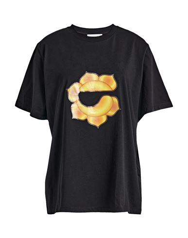 Shop Coperni Woman T-shirt Black Size 3 Cotton