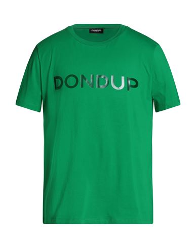 Dondup Man T-shirt Green Size Xxl Cotton