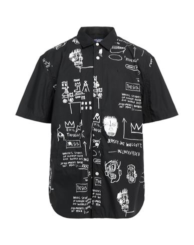 Shop Junya Watanabe Man Shirt Black Size Xl Cotton