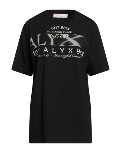Alyx 1017  9sm Woman T-shirt Black Size M Cotton