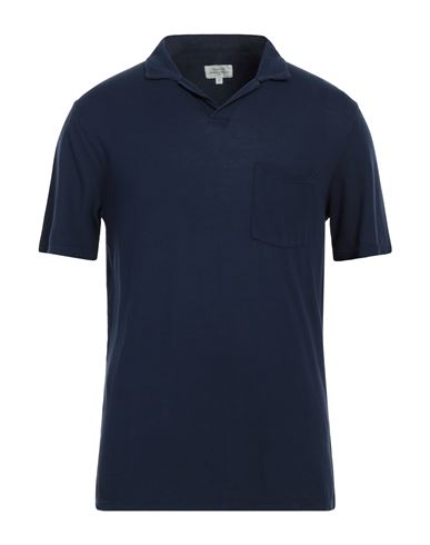 Hartford Man Polo Shirt Midnight Blue Size M Cotton