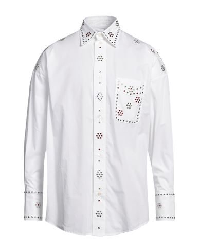 Shop Bluemarble Man Shirt White Size L Cotton