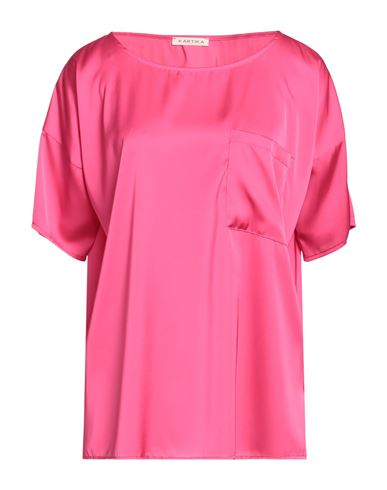Kartika Woman Top Fuchsia Size 10 Polyester, Elastane In Pink