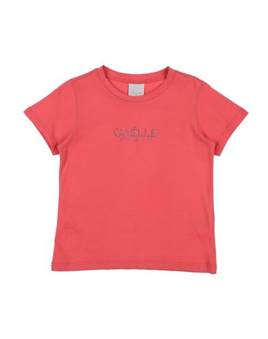 Shop Gaelle Paris Gaëlle Paris Toddler Girl T-shirt Coral Size 6 Cotton In Red