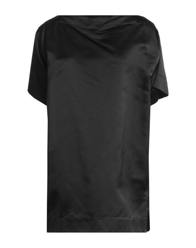 Sa Su Phi Woman Top Black Size 6 Silk In Black