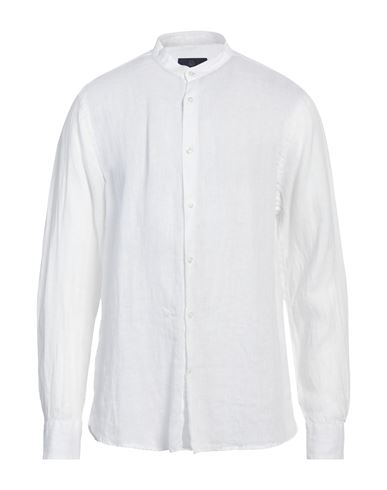 Lost In Albion Man Shirt White Size Xl Linen