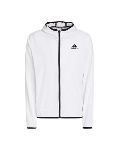 Adidas Originals Adidas Man Sweatshirt White Size L Recycled Polyester, Elastane