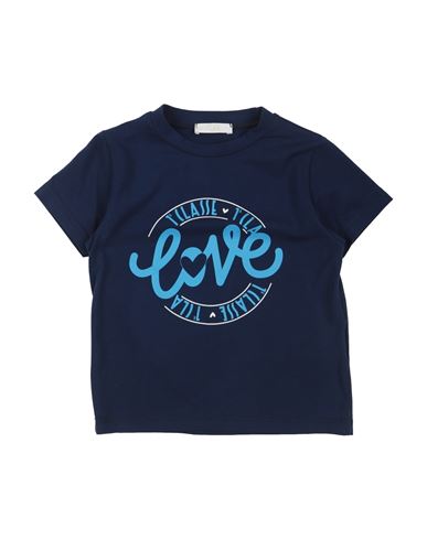 Alviero Martini 1a Classe Toddler Boy T-shirt Midnight Blue Size 6 Cotton, Elastane In Blue
