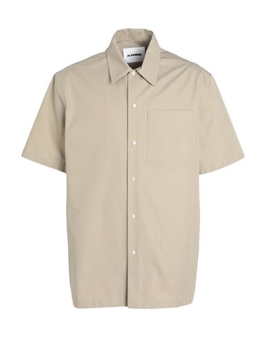 Jil Sander Man Shirt Beige Size 15 ¾ Cotton