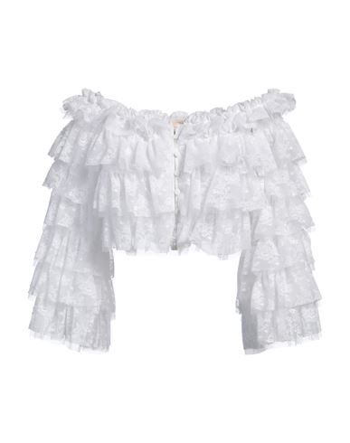 Aniye By Woman Top White Size 8 Polyamide, Elastane In White