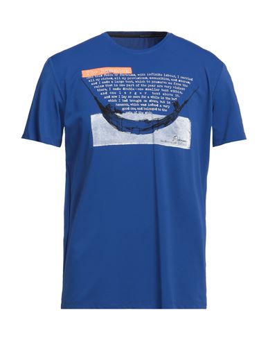 Rrd Man T-shirt Blue Size 42 Polyamide, Elastane