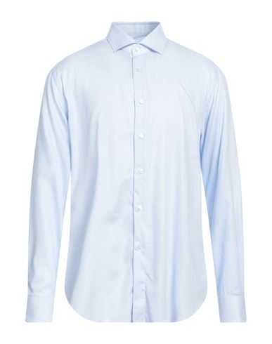 Xacus Man Shirt Light Blue Size 17 Cotton