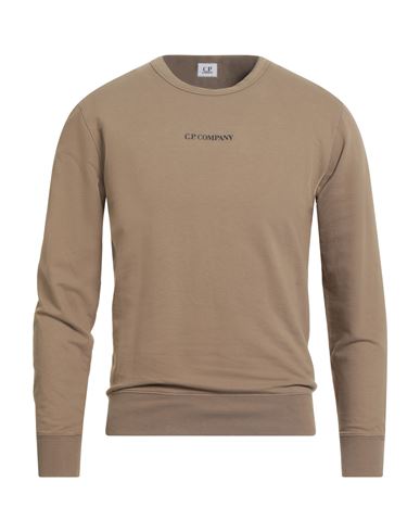 C.p. Company C. P. Company Man T-shirt Khaki Size Xxl Cotton