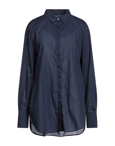 Shop Robert Friedman Woman Shirt Midnight Blue Size Xl Cotton