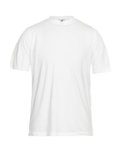 Kired Man T-shirt White Size 44 Cotton, Elastane