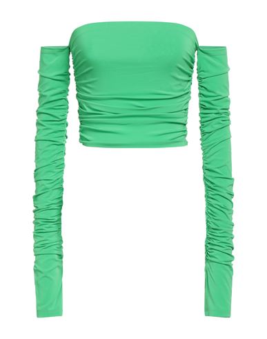 The Andamane Woman Top Green Size S Polyester, Elastane