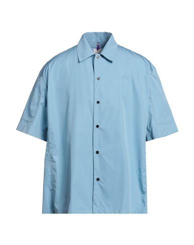 Oamc Man Shirt Sky Blue Size M Cotton