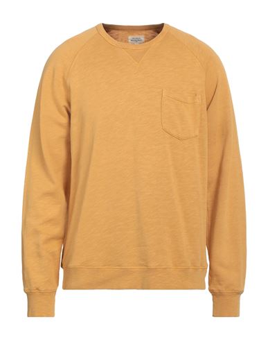 Hartford Man Sweatshirt Ocher Size L Cotton In Yellow