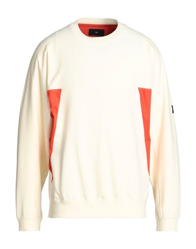 Y-3 Logo-patch Crew-neck Sweatshirt In Neutrals