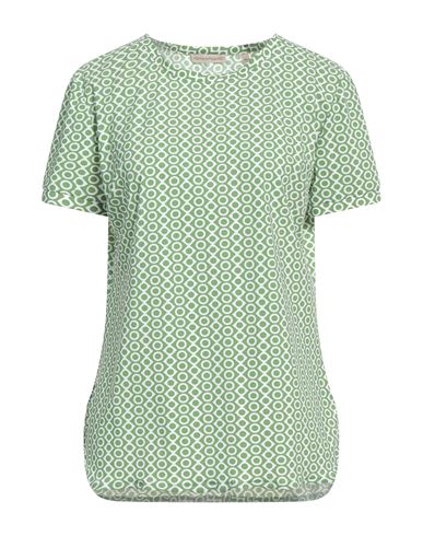 Camicettasnob Woman T-shirt Sage Green Size 10 Polyamide, Elastane