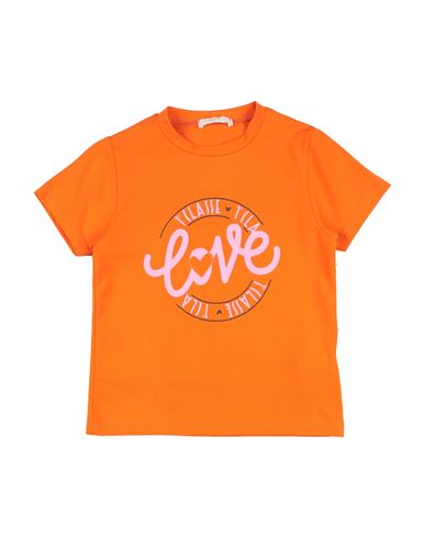 Alviero Martini 1a Classe Junior Toddler Boy T-shirt Orange Size 6 Cotton, Elastane In Orange