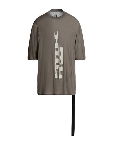 Rick Owens Drkshdw Drkshdw By Rick Owens Man T-shirt Khaki Size Xl Cotton In Beige