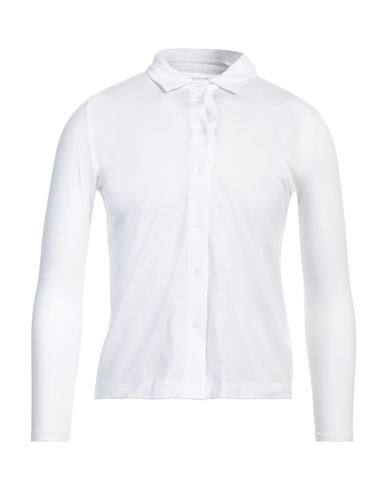 Majestic Filatures Man Shirt White Size 1 Cotton